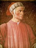 Dante Alighieri Detail of His Bust, from the Villa Carducci Series of Famous Men and Women, c. 1450-Andrea del Castagno-Giclee Print