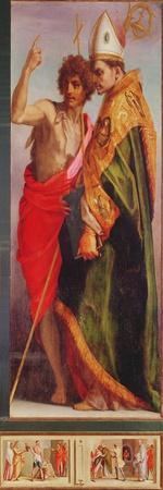 Polyptych from Vallombrosa Abbey, Detail of the Right Hand Side