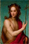 The Virgin and Child between Saint Matthew and an Angel, 1522.-Andrea del Sarto-Giclee Print