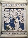 Statues in Glazed Terracotta, Part of the Altar Frontal from the Altar-Andrea Della Robbia-Giclee Print