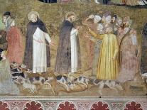 St. Dominic Sending Forth the Hounds of the Lord, circa 1369-Andrea di Bonaiuto-Giclee Print