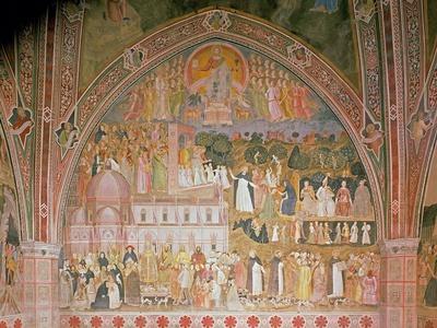 The Church Militant and Triumphant, in the Spanish Chapel, C.1369