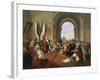 Andrea Doria Refusing Crown of Genoa, Circa 1868-Giuseppe Isola-Framed Giclee Print