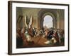 Andrea Doria Refusing Crown of Genoa, Circa 1868-Giuseppe Isola-Framed Giclee Print