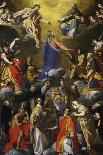 Altarpiece Depicting the Saints Baptist, Francis, Bernard and Paul in Ecstasy-Andrea Lilio-Stretched Canvas