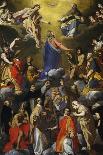 Altarpiece Depicting the Saints Baptist, Francis, Bernard and Paul in Ecstasy-Andrea Lilio-Giclee Print