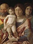 Sainte famille avec une sainte-Andrea Mantegna-Giclee Print