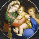 Madonna della Sedia-Andrea Piazza-Framed Stretched Canvas