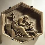Fidia Carving a Sculpture, 1334-1336-Andrea Pisano-Giclee Print