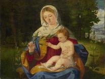 Virgin and Child with a Donor, 1504-Andrea Previtali-Giclee Print