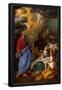 Andrea Sacchi / 'The Birth of Saint John the Baptist', 1639-1645, Italian School, Canvas, 262 cm...-ANDREA SACCHI-Framed Poster