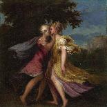 Diana and Actaeon-Andrea Schiavone-Giclee Print
