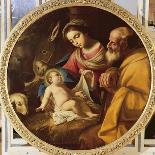 Raguel's Blessing of Her Daughter Sarah before Leaving Ecbatana with Tobias, C. 1640-Andrea Vaccaro-Giclee Print