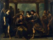 Holy Family (Tondo)-Andrea Vaccaro-Giclee Print