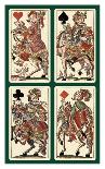 Queen of Clubs (Bauern Hochzeit Deck)-Andreas Benedictus Gobl-Art Print