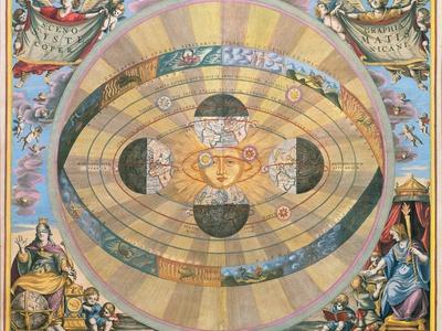 Scenographia: Systematis Copernicani Astrological Chart (C.1543) Devised by Nicolaus Copernicus…