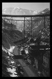 Men are Loading Up the "Santa Fe" Train with Supplies before They Take-Off-Andreas Feininger-Photographic Print