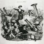 A Concert of Hector Berlioz in 1846-Andreas Geiger-Mounted Giclee Print