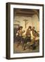 Andreas Hofer Captured by French, Tyrolean Uprising-null-Framed Giclee Print