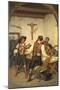 Andreas Hofer Captured by French, Tyrolean Uprising-null-Mounted Giclee Print