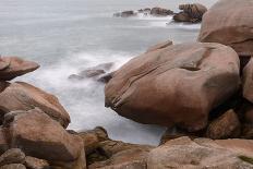 France, Brittany, Morbihan, Peninsula Quiberon, Rock Gatein the C™te Sauvage-Andreas Keil-Photographic Print