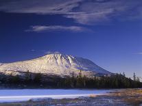 Norway, Telemark, Gaustatoppen at Morning Light in Winter-Andreas Keil-Photographic Print