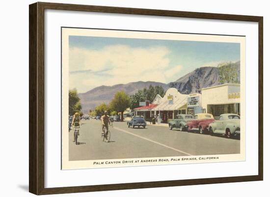 Andreas Road, Palm Springs, California-null-Framed Art Print