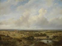 View of Haarlem-Andreas Schelfhout-Art Print