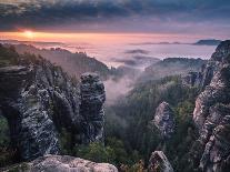 Sunrise on the Rocks-Andreas Wonisch-Photographic Print