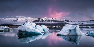 The Glacier Lagoon-Andreas Wonisch-Photographic Print