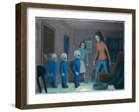 Andreasson Abduction-Michael Buhler-Framed Art Print