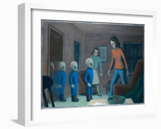 Andreasson Abduction-Michael Buhler-Framed Art Print