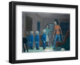 Andreasson Abduction-Michael Buhler-Framed Art Print