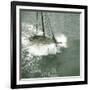Andree Expedition to the North Pole, Bergen (Norway), a Fishing Boat, 1897-Leon, Levy et Fils-Framed Photographic Print