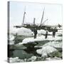 Andree Expedition to the North Pole, Spitsbergen, the "Swenksund"-Leon, Levy et Fils-Stretched Canvas