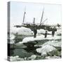 Andree Expedition to the North Pole, Spitsbergen, the "Swenksund"-Leon, Levy et Fils-Stretched Canvas