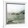 Andree Expedition to the North Pole, Spitzbergen, Virgo-Bay at Midnight-Leon, Levy et Fils-Framed Photographic Print