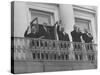 Andrei Gromyko, Urho Kekkonen, Nikita Khrushchev, Nikolai Belganin, V.J. Sukselainen-null-Stretched Canvas