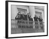 Andrei Gromyko, Urho Kekkonen, Nikita Khrushchev, Nikolai Belganin, V.J. Sukselainen-null-Framed Photographic Print