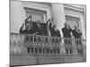 Andrei Gromyko, Urho Kekkonen, Nikita Khrushchev, Nikolai Belganin, V.J. Sukselainen-null-Mounted Photographic Print