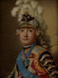 Portrait of Count Grigory Grigoryevich Orlov, C.1770-Andrei Ivanovich Chernyi-Framed Stretched Canvas