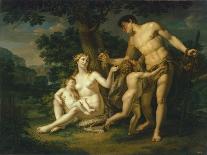 Adam and Eve with Children under a Tree, 1803-Andrei Ivanovich Ivanov-Framed Giclee Print