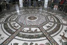 Floor Mosaic in the Pavilion Hall, State Hermitage Museum, St Petersburg, Russia, 1847-1851-Andrei Ivanovich Stakenschneider-Stretched Canvas