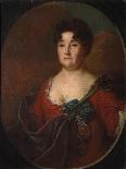 Portrait of Countess Anastasia Petrovna Golitsyna (1665-172), Née Prozorovskaya, 1728-Andrei Matveyevich Matveyev-Giclee Print