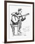 Andres Segovia (1893-1987)-Hilda Wiener-Framed Giclee Print