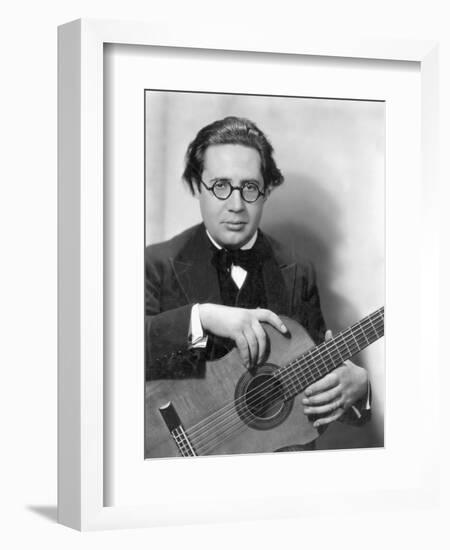 Andres Segovia (1893-1987)-Nickolas Muray-Framed Giclee Print