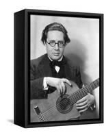 Andres Segovia (1893-1987)-Nickolas Muray-Framed Stretched Canvas