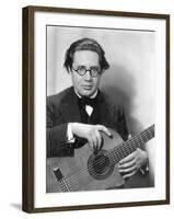 Andres Segovia (1893-1987)-Nickolas Muray-Framed Giclee Print