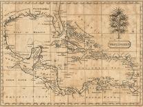 Caribbean, 1806-Andrew Arrowsmith-Mounted Art Print