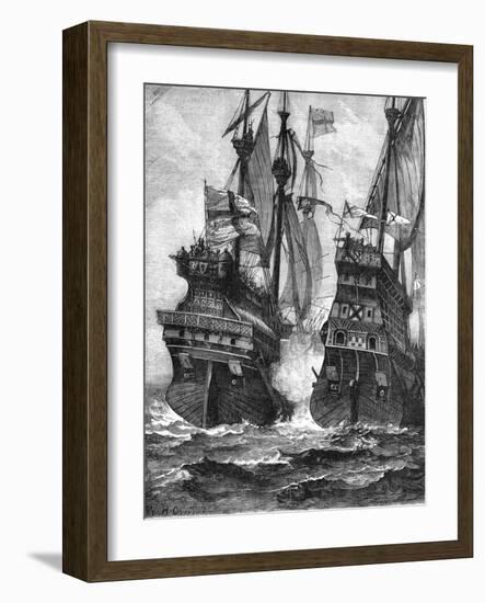 Andrew Barton Defeated-WH Overend-Framed Art Print